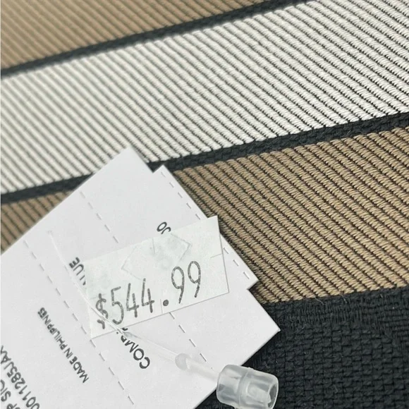 Coach Large  Backpack In Signature Jacquard With Varsity Stripe - Picture 12 of 14